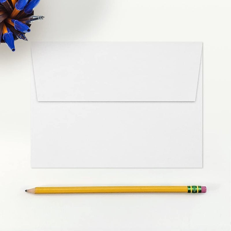 LUXPaper A7 Invitation Envelopes | Peel & Press | 5 1/4" x 7 1/4" | Bright White | 32lb. Paper Weight (80lb. Text) | 50 Qty - Image 4